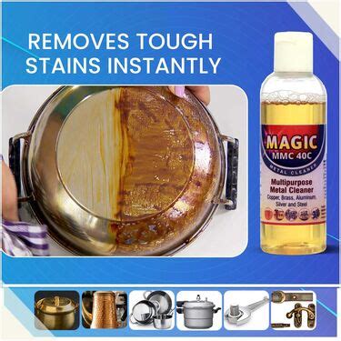 Achieve Professional Results at Home: Magic Metal Cleaner for DIY Cleaning